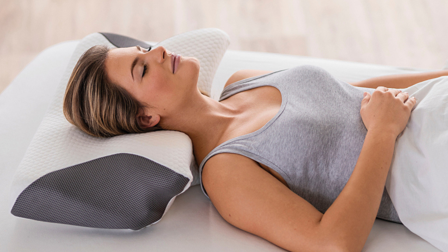 Ergonomisches Nackenkissen mit OrthoSupport-Technologie